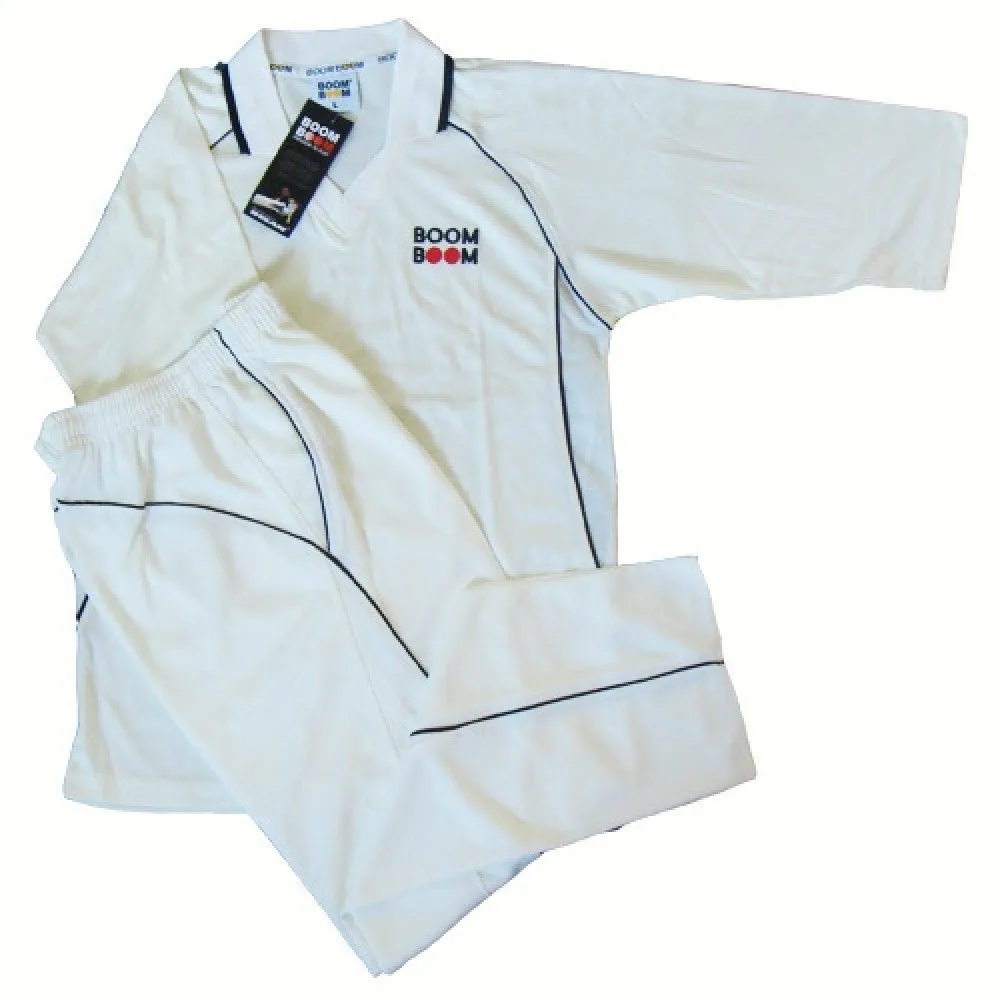 045 | FINAL CLEARANCE Boom Boom Cricket White Uniform