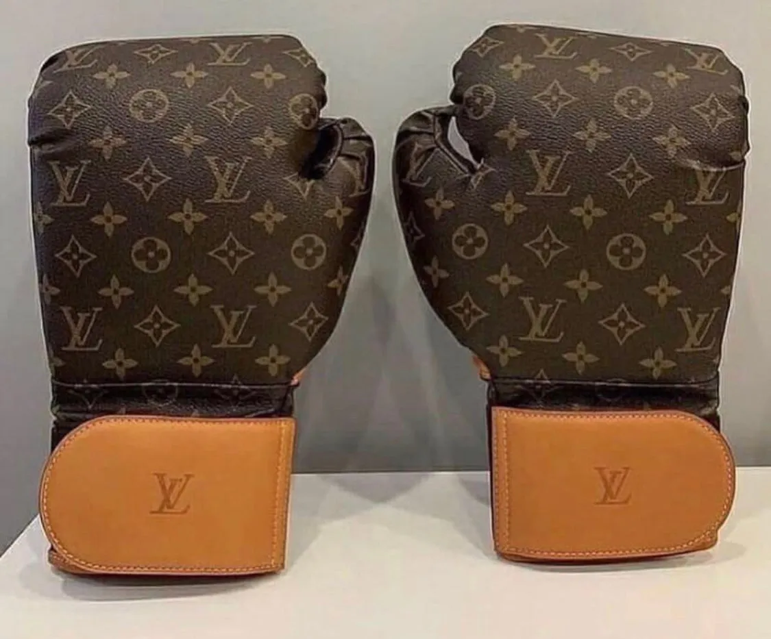 16 oz Boxing Gloves - LV Theme - Custom Order