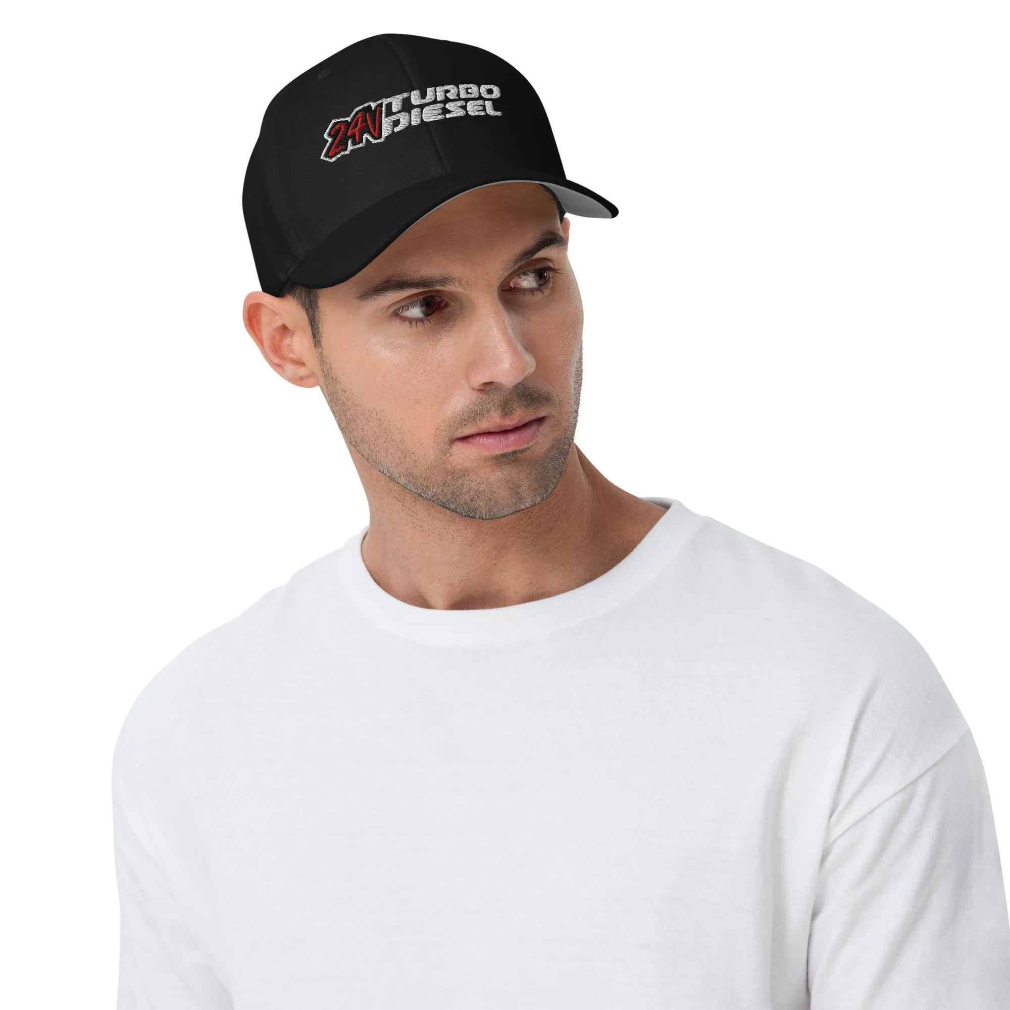 24 Valve 5.9 Diesel Flexfit Hat With Closed Back