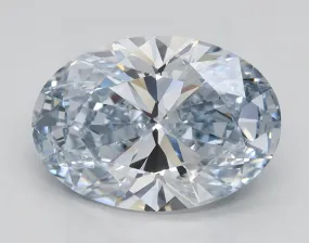 2.52 Carat Oval Lab Grown Diamond