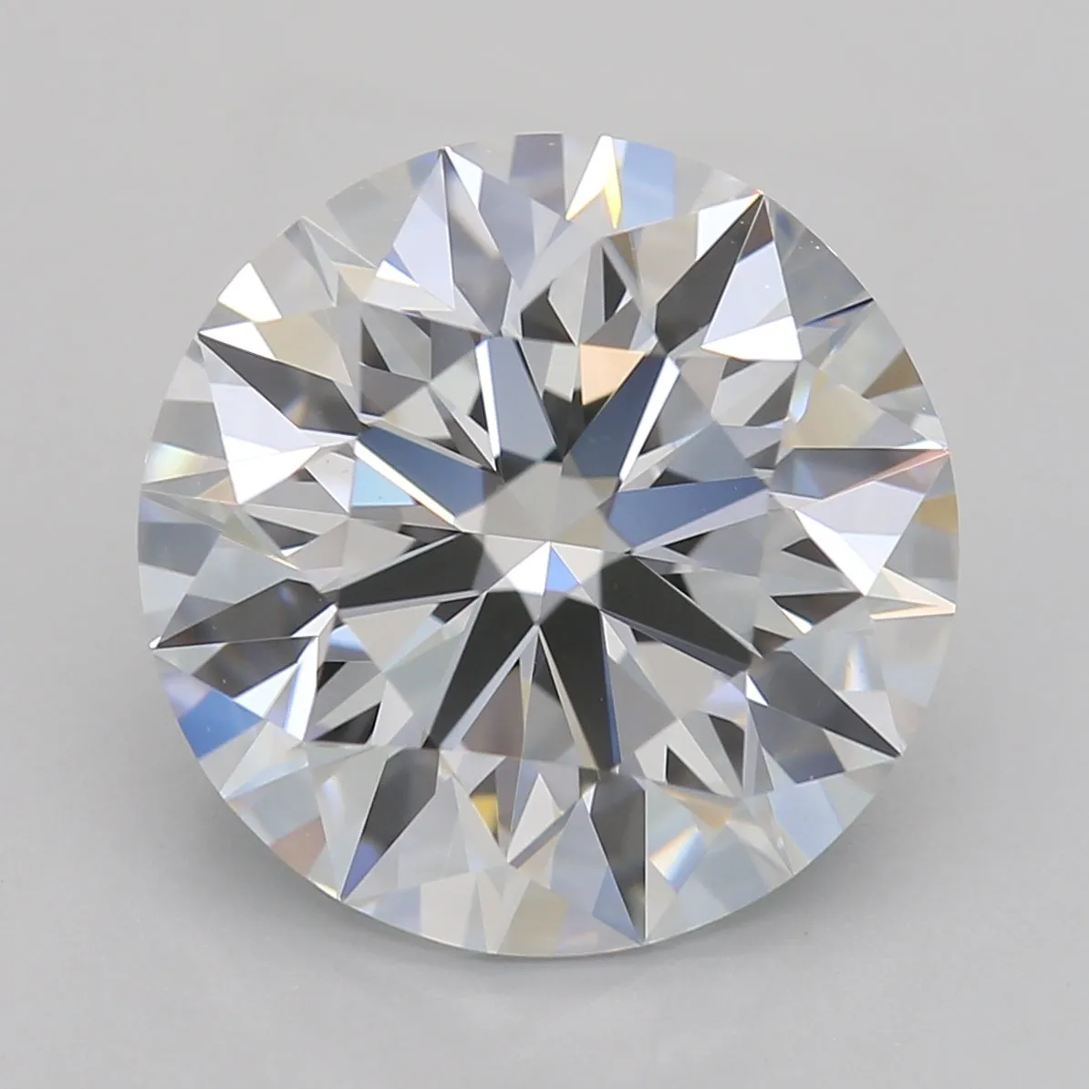 3.46 Carat Round Lab Grown Diamond