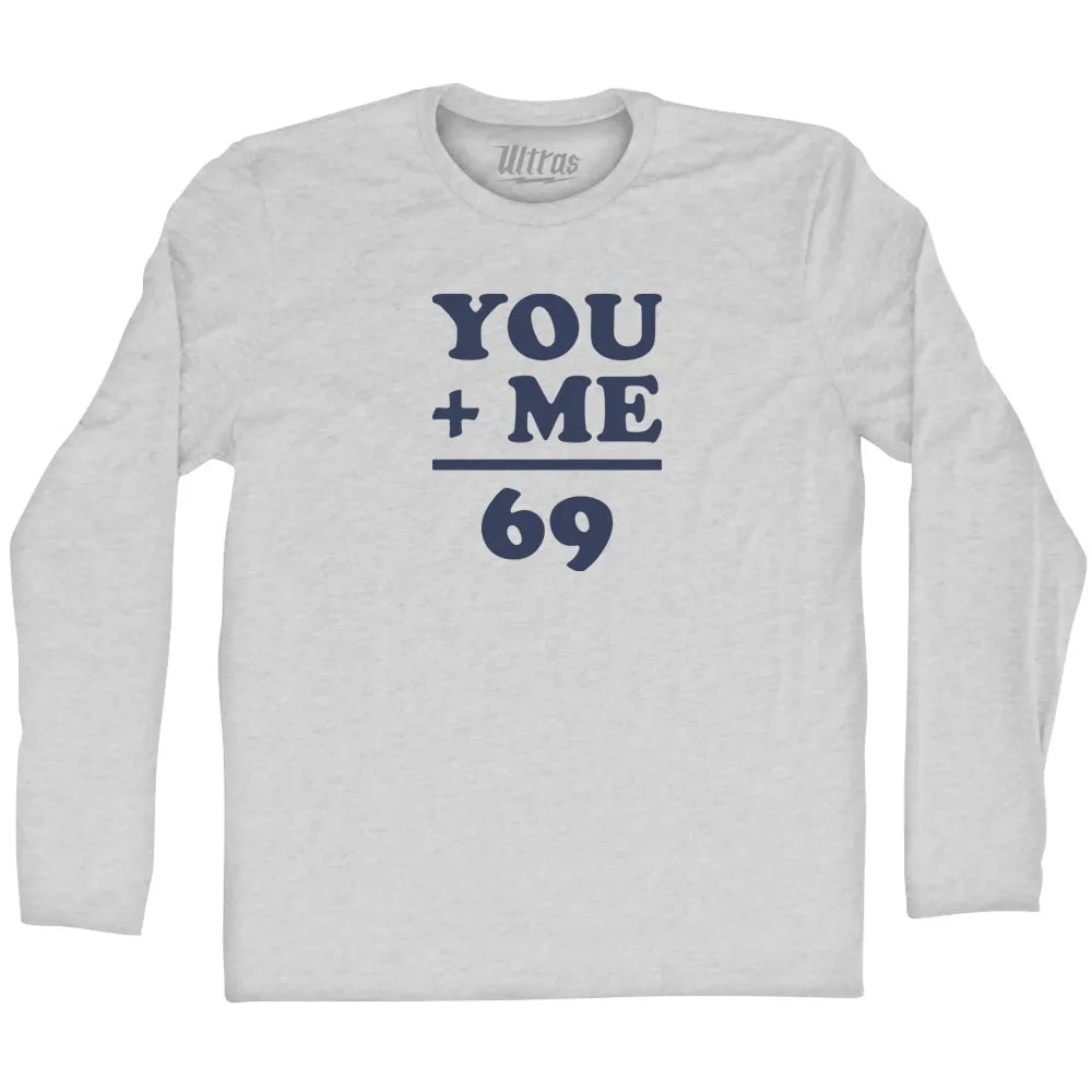 69 Math Equation Adult Cotton Long Sleeve T-shirt