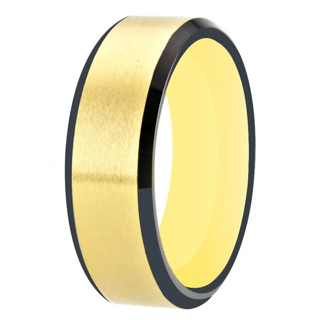 8mm Classic Matte Finish Tungsten Carbide Wedding Ring