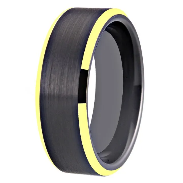 8mm Classic Matte Finish Tungsten Carbide Wedding Ring