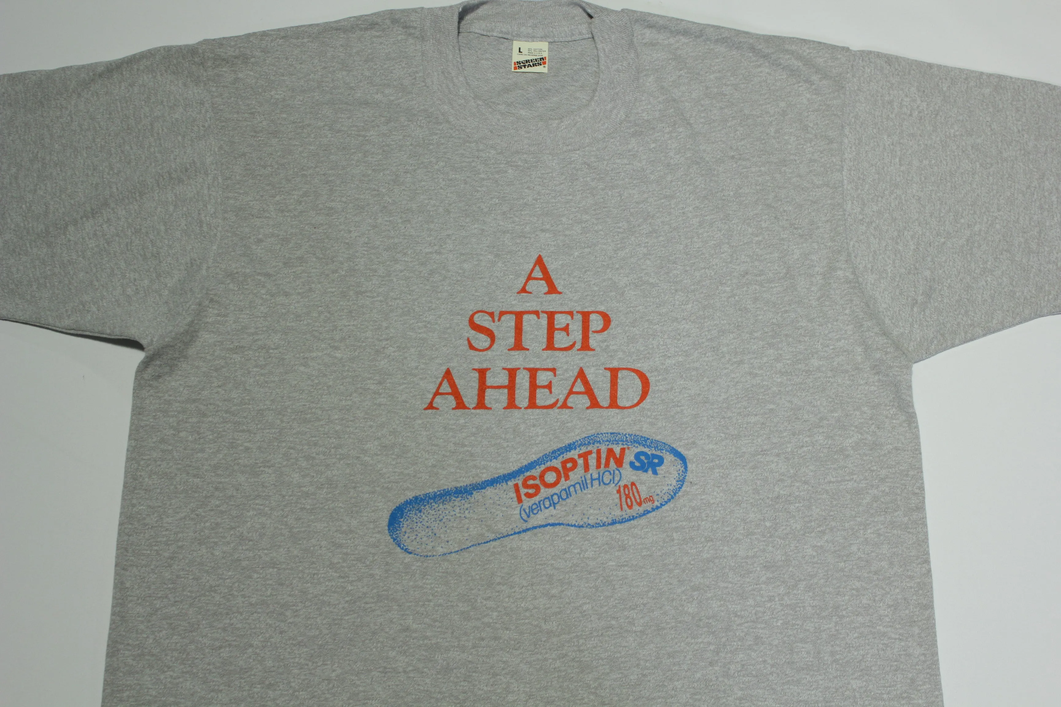 A Step Ahead Isoptin SR Vintage Screen Stars Big Pharma Prescription T-Shirt