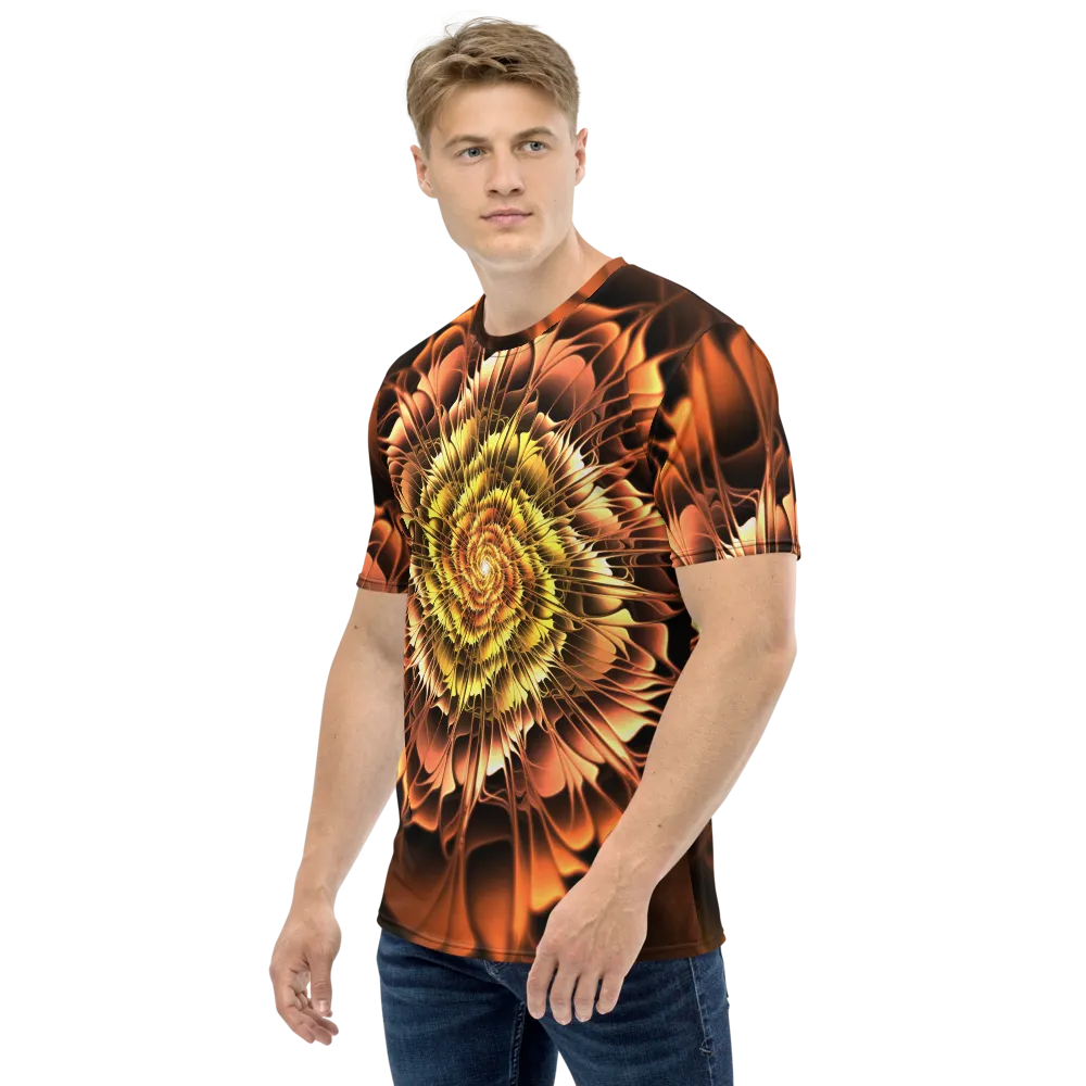 Abstract Flower 01 Men's T-shirt