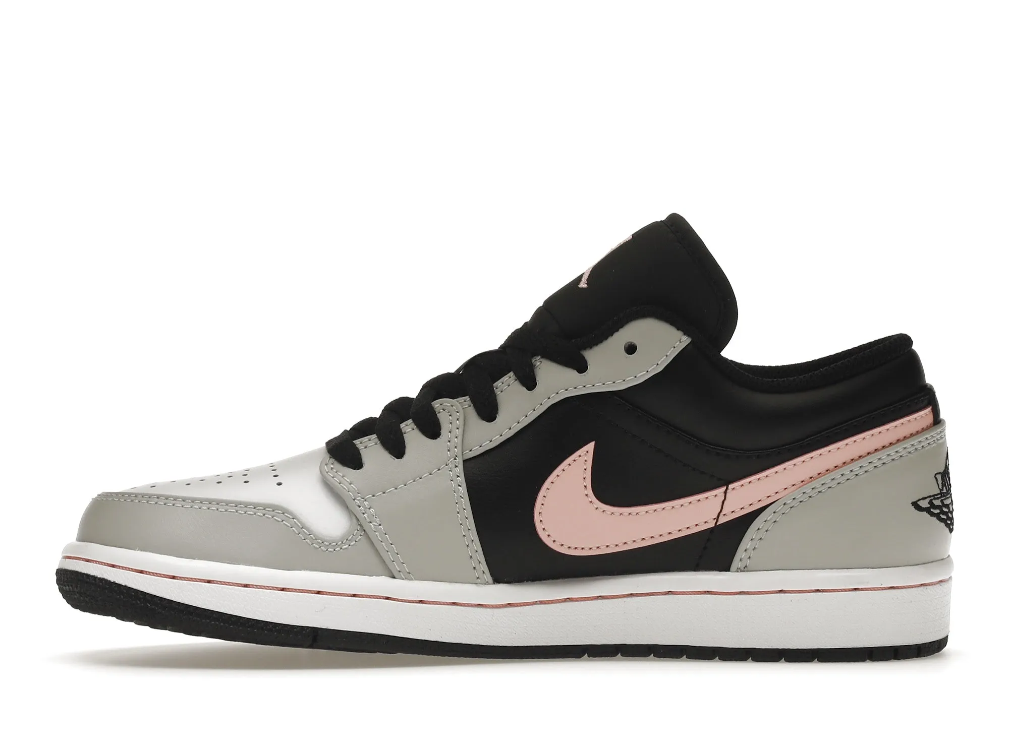 Air Jordan 1 Low Black Grey Pink