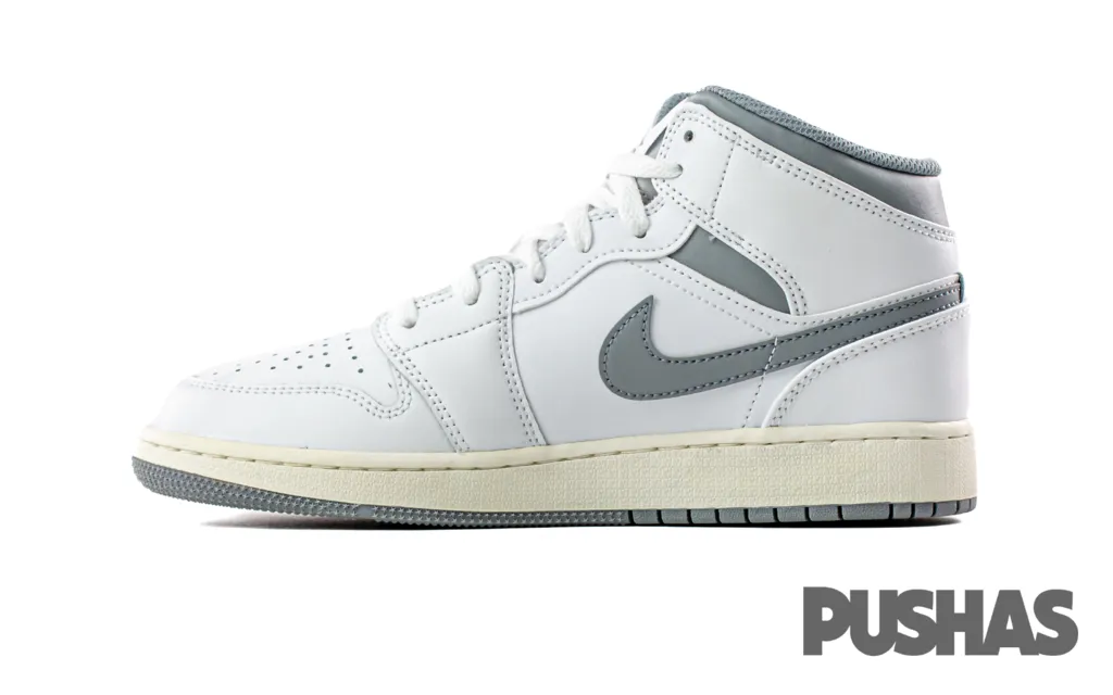 Air Jordan 1 Mid 'Neutral Grey' GS (2022)