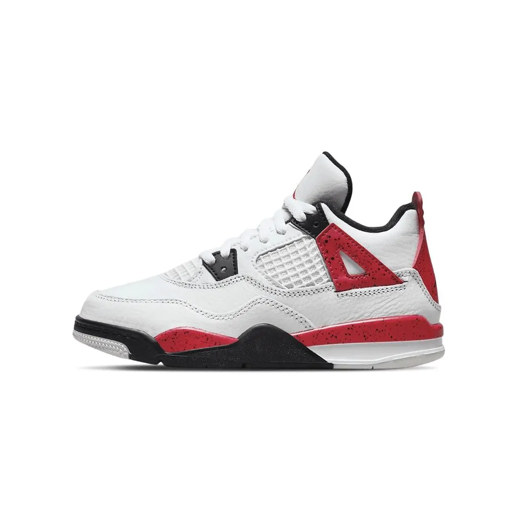 Air Jordan 4 Retro "Red Cement" (Infant & Kids)