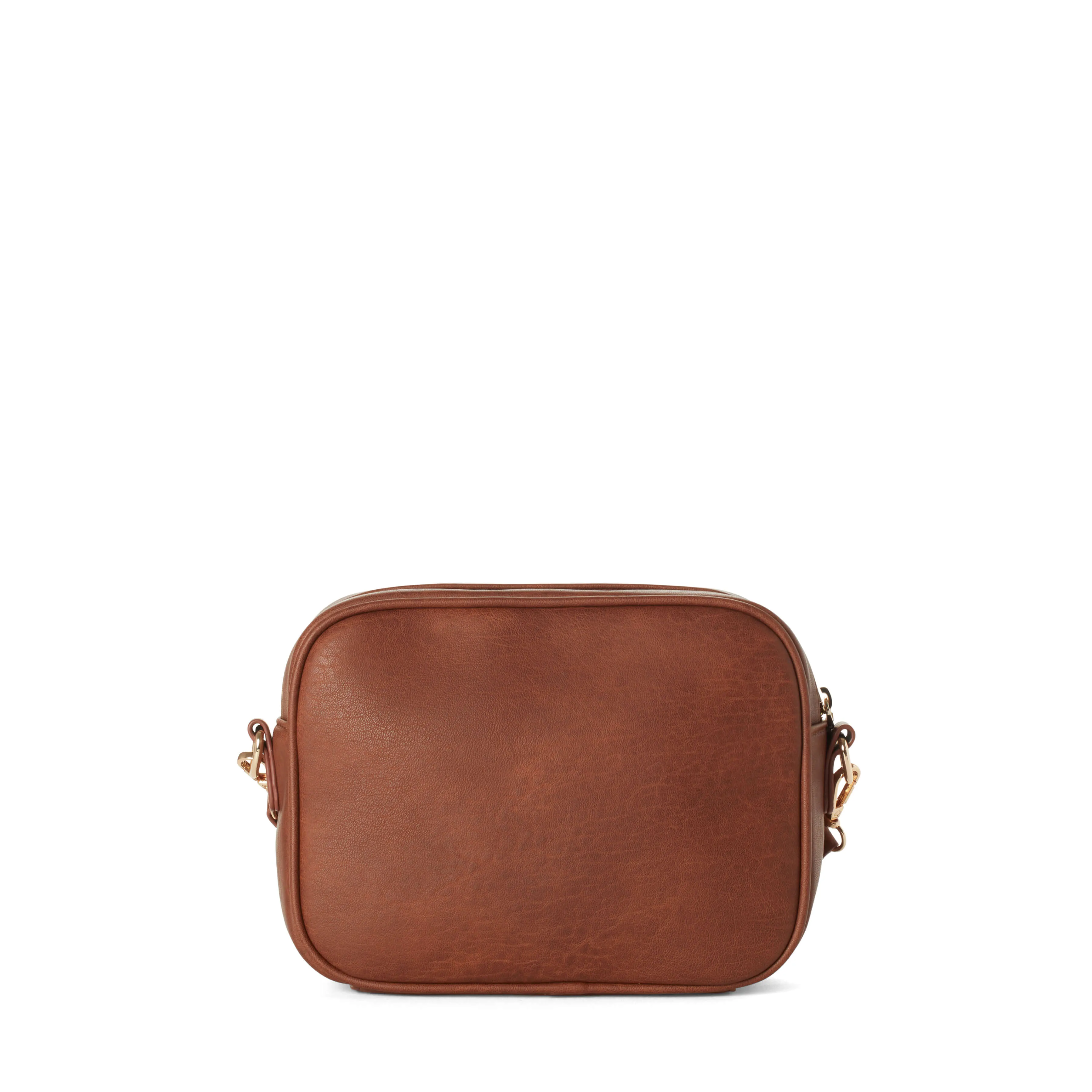 Alicia Vegan Crossbody Bag | Chestnut