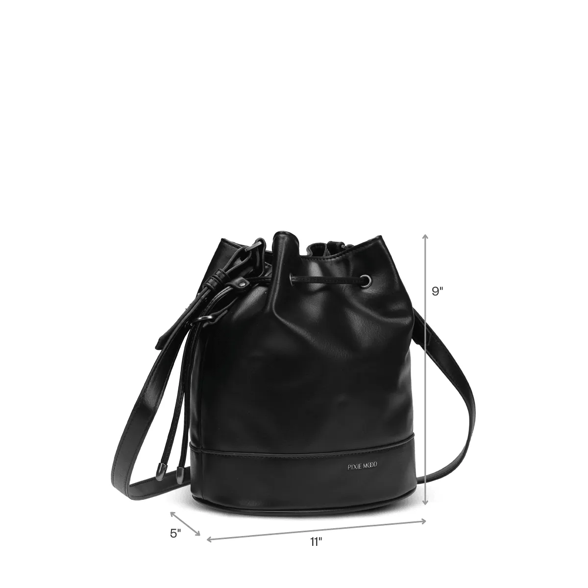 Amber Vegan Leather Bucket Bag | Multiple Colours