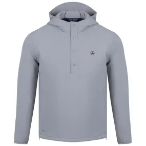 Approach Insulated Half-Snap Hoodie Gale Grey - AW23