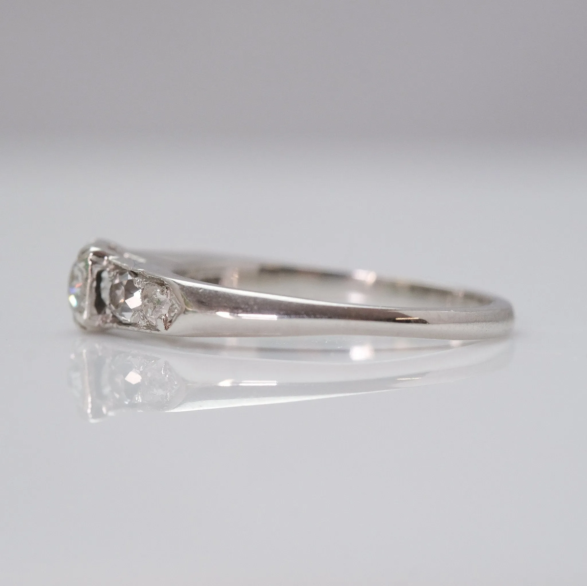 Art Deco Diamond Solitaire Ring