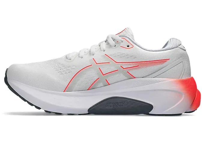 Asics Women's GEL-KAYANO 30 - White/Sunrise Red