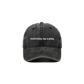 'Authenticity Has A Price' Vintage Dad Hat