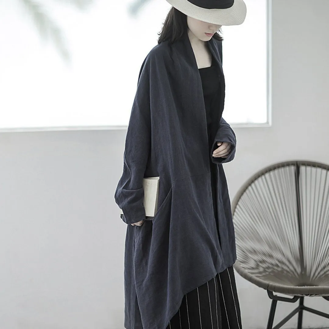 BABAKUD Autumn Spring Original Large Size Cardigan Baiwing Sleeve Coat