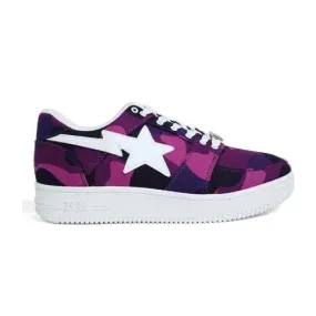 BAPESTA Low Camo Purple