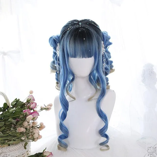 Blue Ancient Wig SD01058