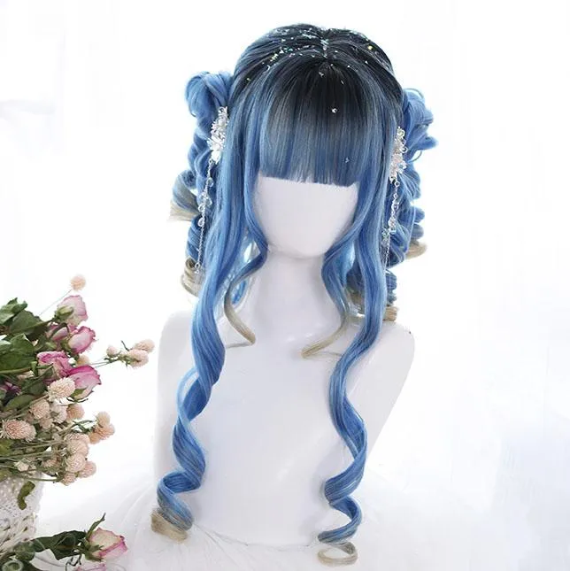 Blue Ancient Wig SD01058