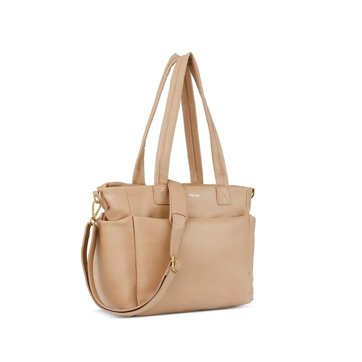 Bubbly Large Vegan Leather Tote | Multiple Colours