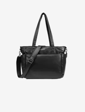 Bubbly Large Vegan Leather Tote | Multiple Colours