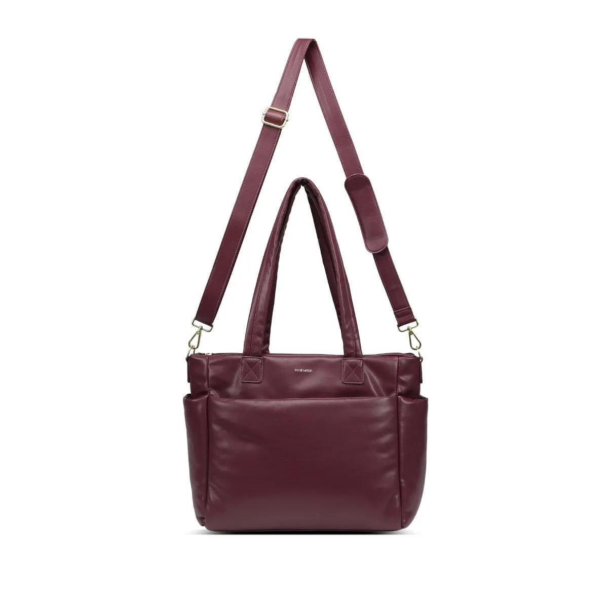 Bubbly Large Vegan Leather Tote | Multiple Colours