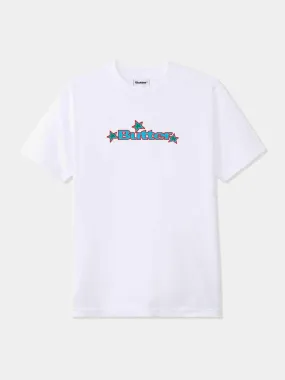 Butter Goods Star Logo Tee - White