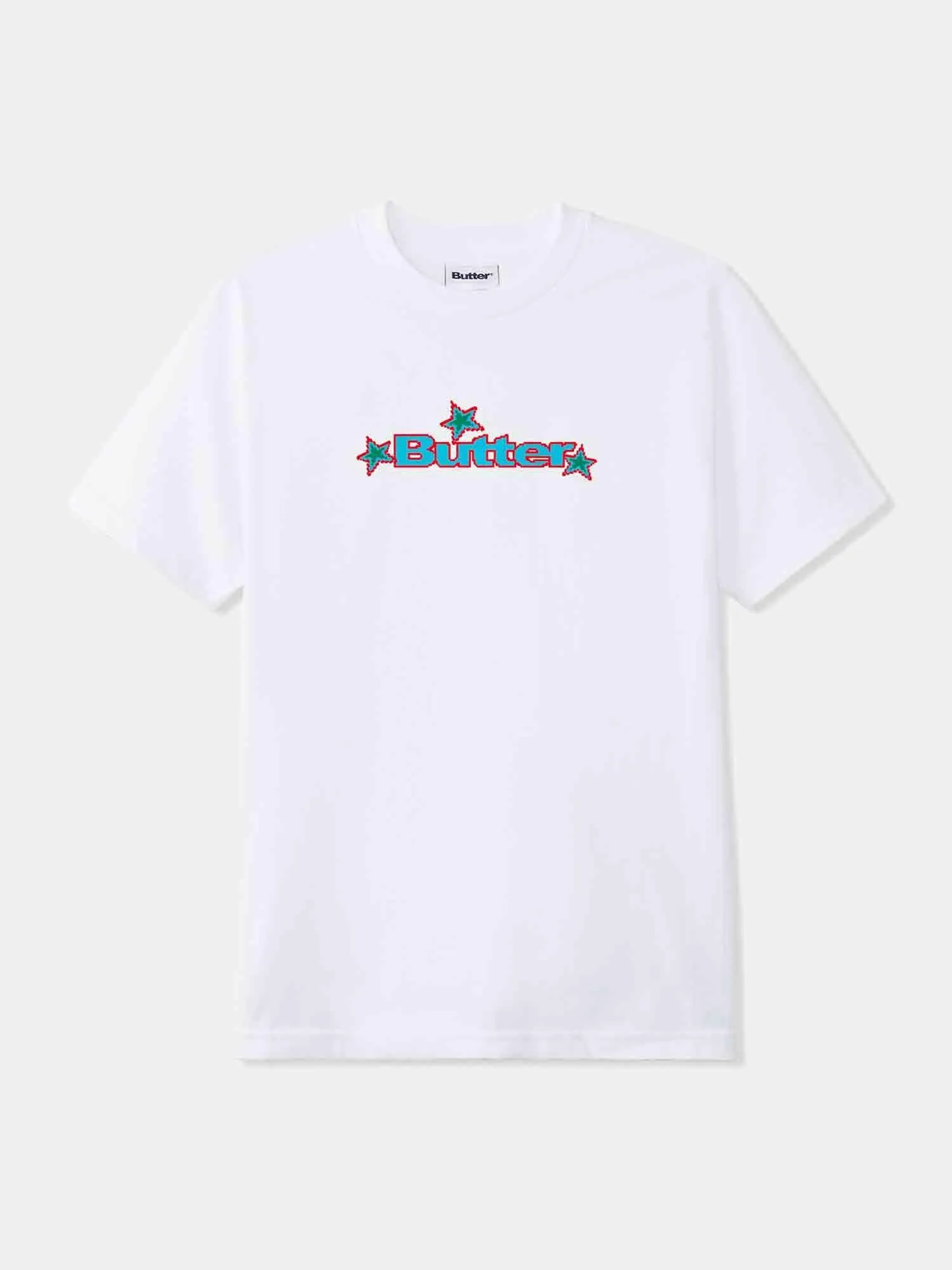 Butter Goods Star Logo Tee - White