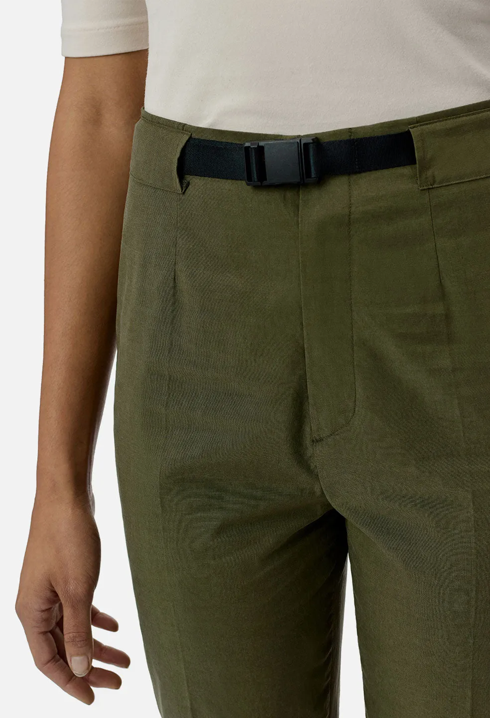 Cotton Bermuda / Olive