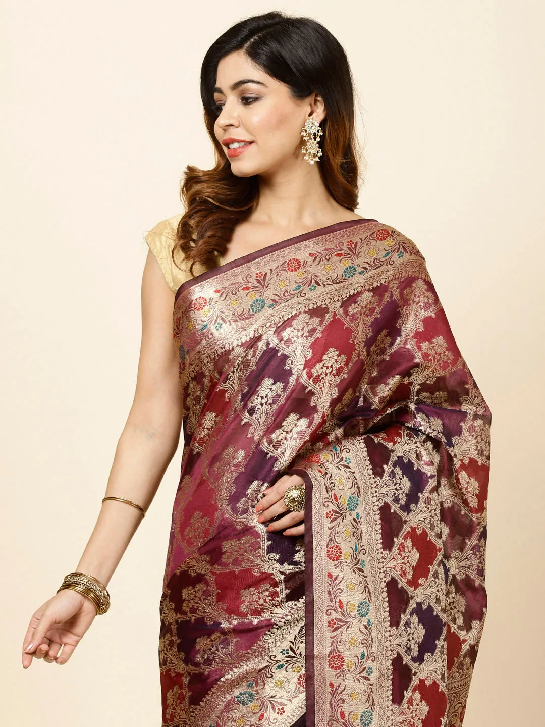 Cotton Woven Saree