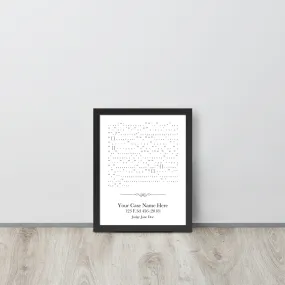 Custom Framed Print (11x14)