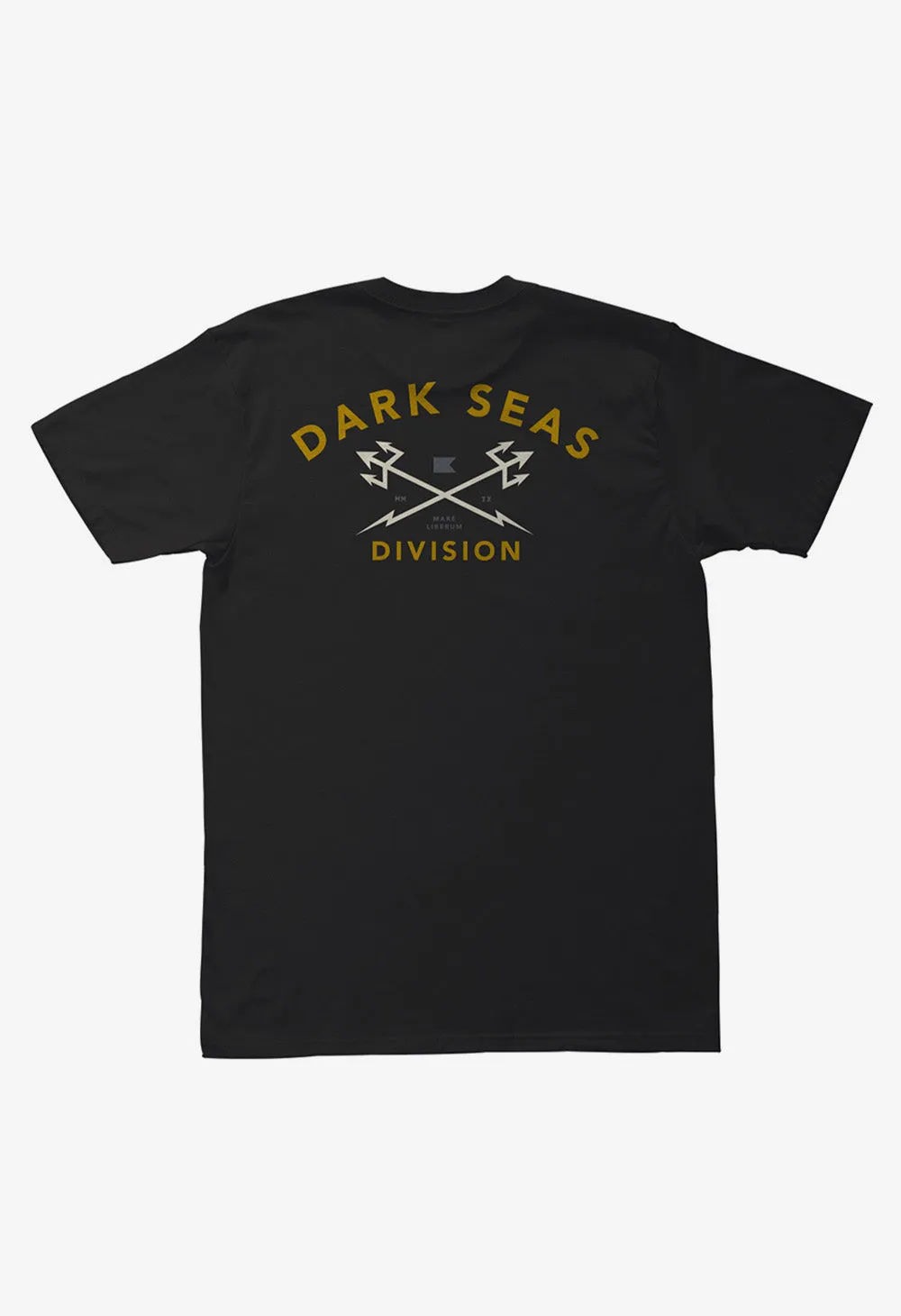 DARK SEAS HEADMASTER S/S TEE - BLACK