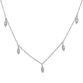 Diamond Station Necklace