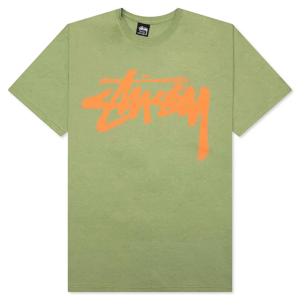 Dizzy Stock Tee - Moss