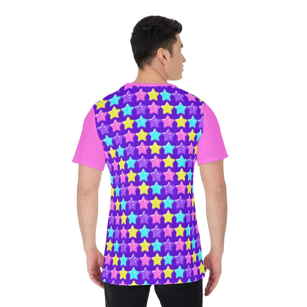 Electric Star Wave Indigo Purple Tee