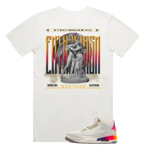 Enthusiasm Purpose Tee (Natural/Multi)