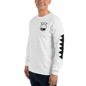 Fin City - Long Sleeve T-Shirt - Black