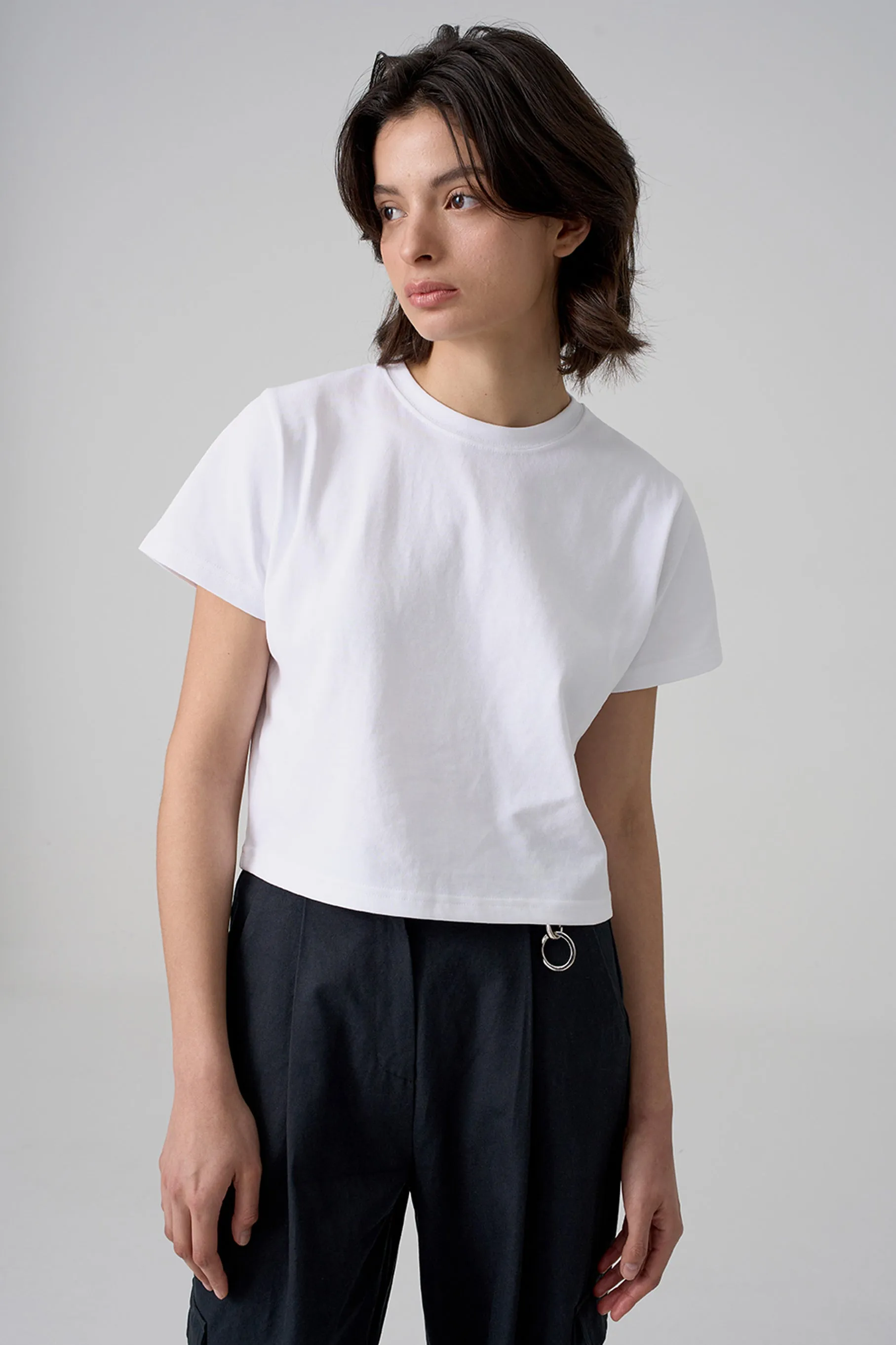 Forme Boxy Tee, White