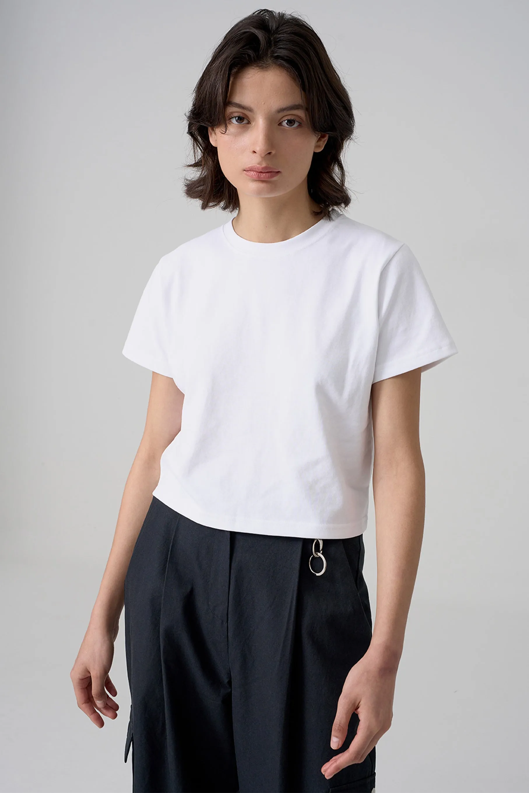 Forme Boxy Tee, White