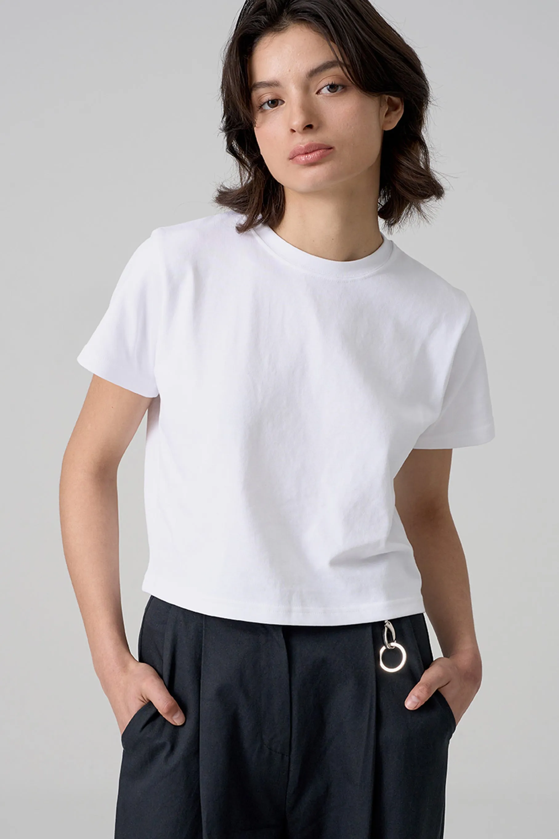 Forme Boxy Tee, White