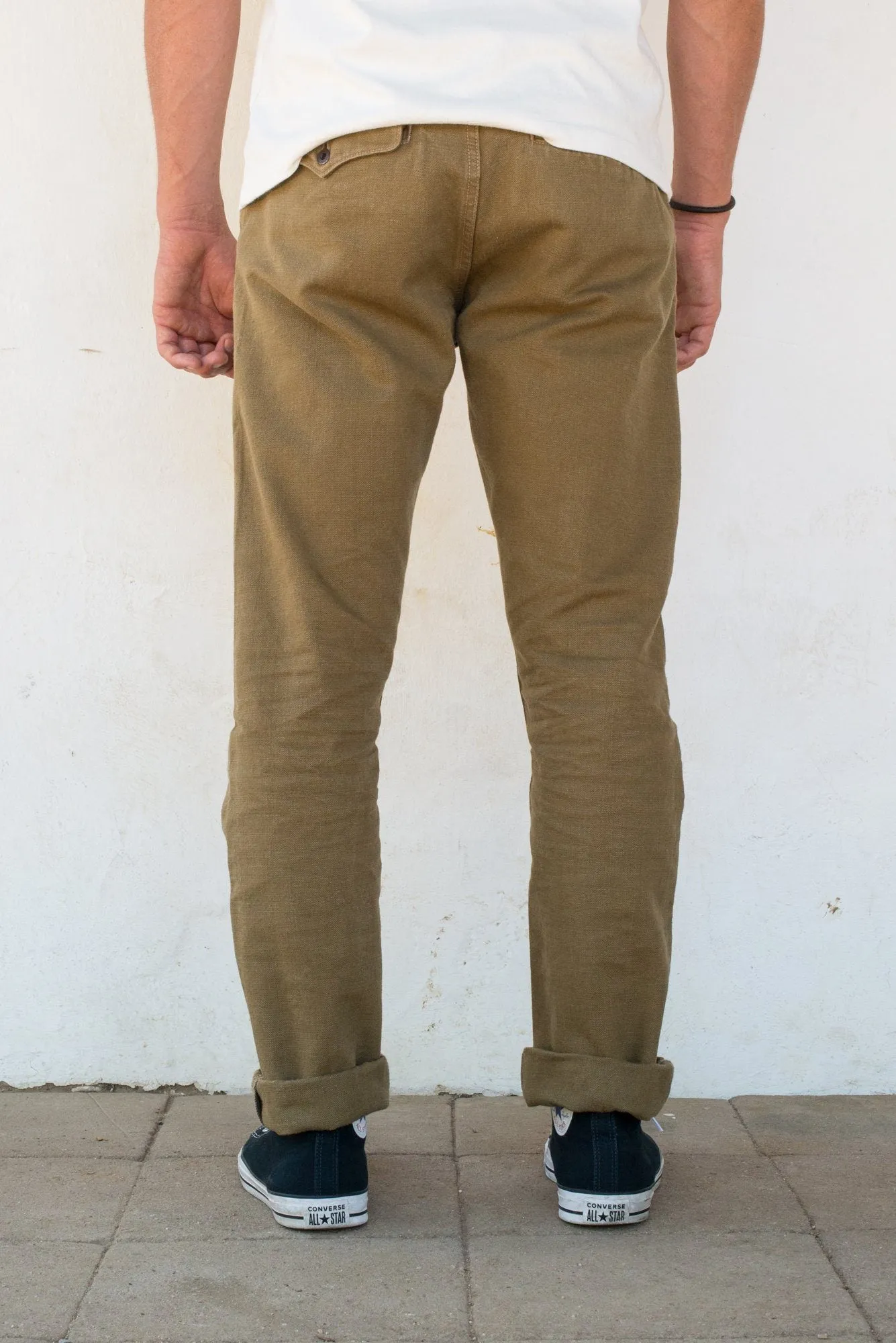 Freenote Cloth - Workers Chino Slim Fit 14oz Slub Tan