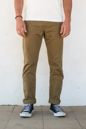 Freenote Cloth - Workers Chino Slim Fit 14oz Slub Tan