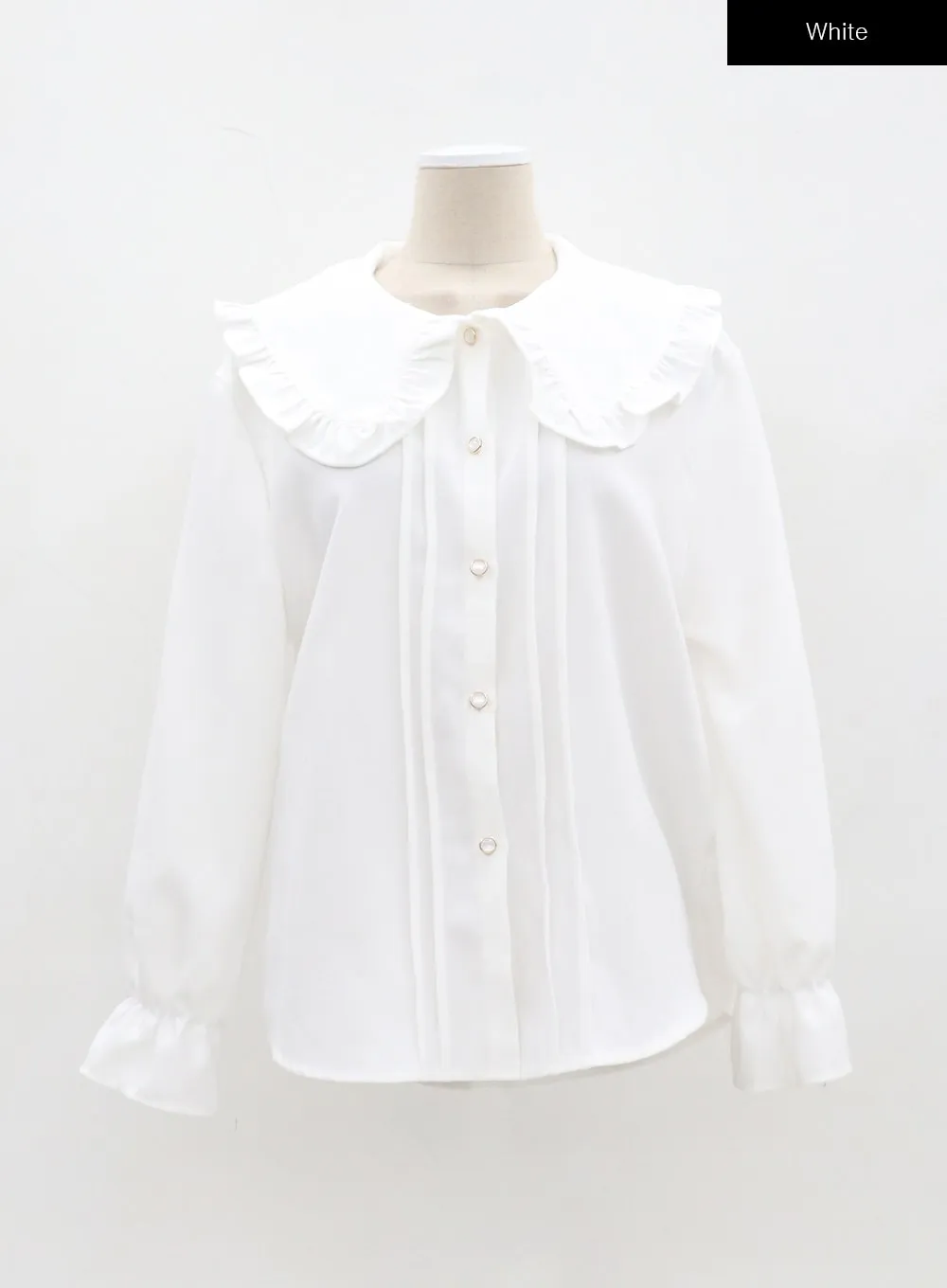 Frill Detail Collar Blouse BJ310