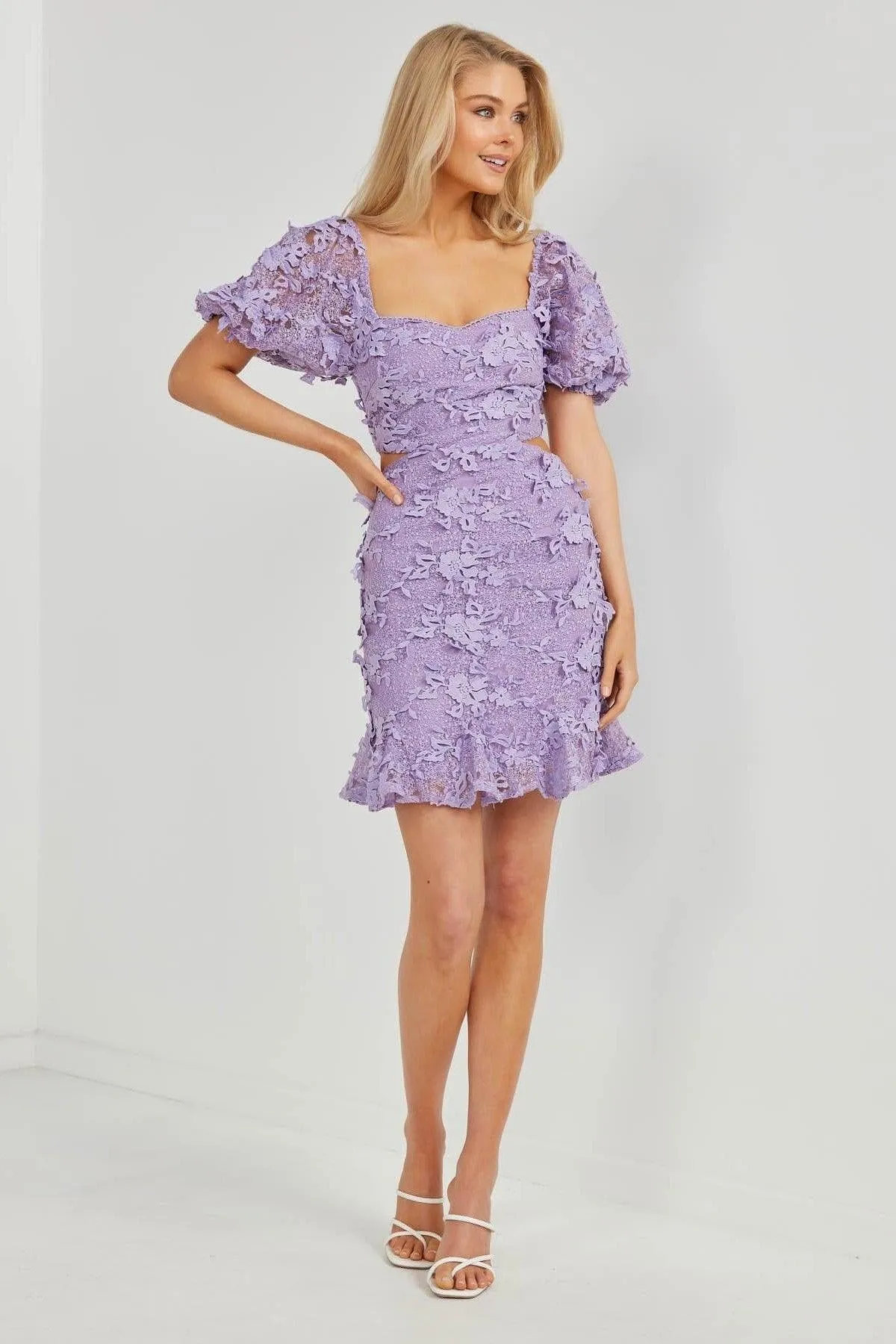 Gianna Dress - Purple