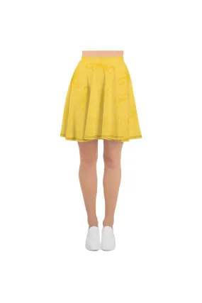 Golden Scorpion Skater Skirt