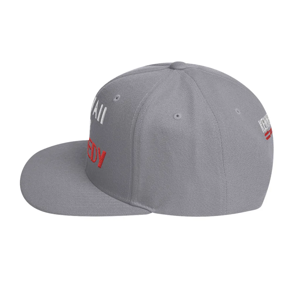 Hawaii for Kennedy Snapback Hat