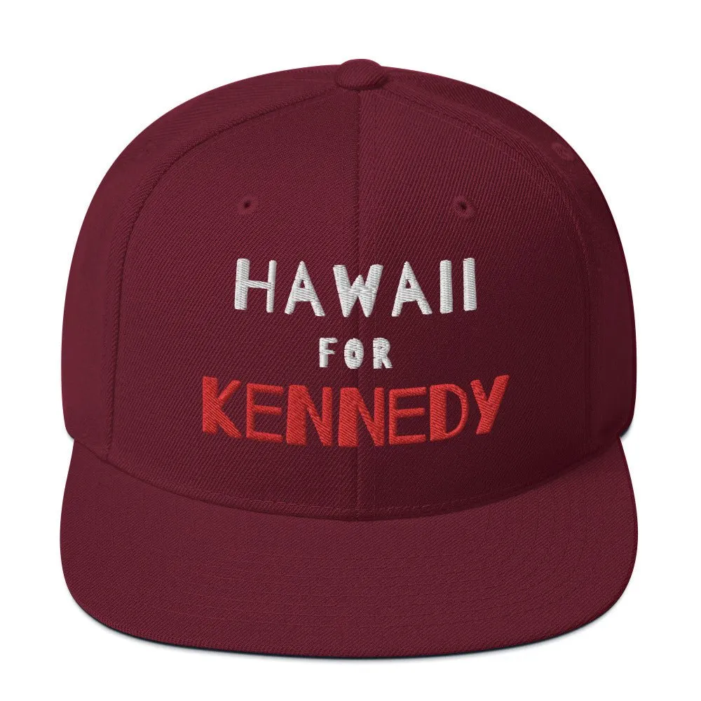 Hawaii for Kennedy Snapback Hat