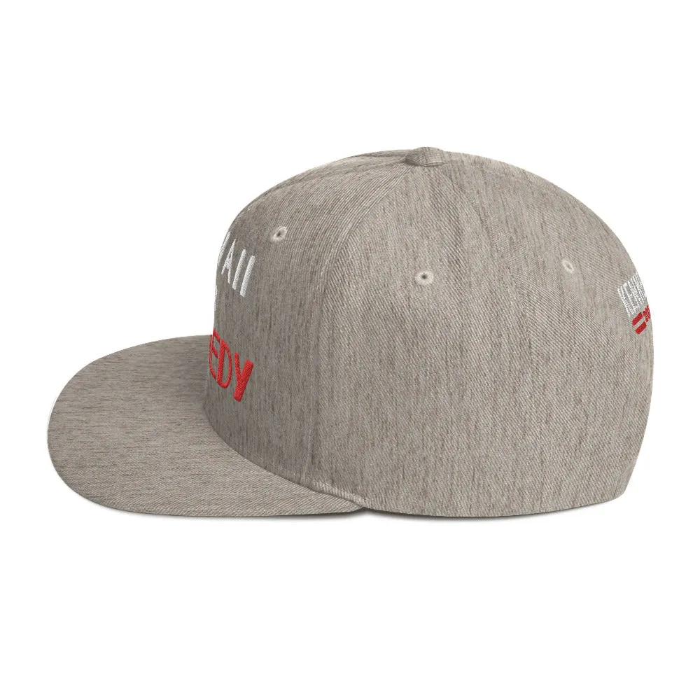 Hawaii for Kennedy Snapback Hat