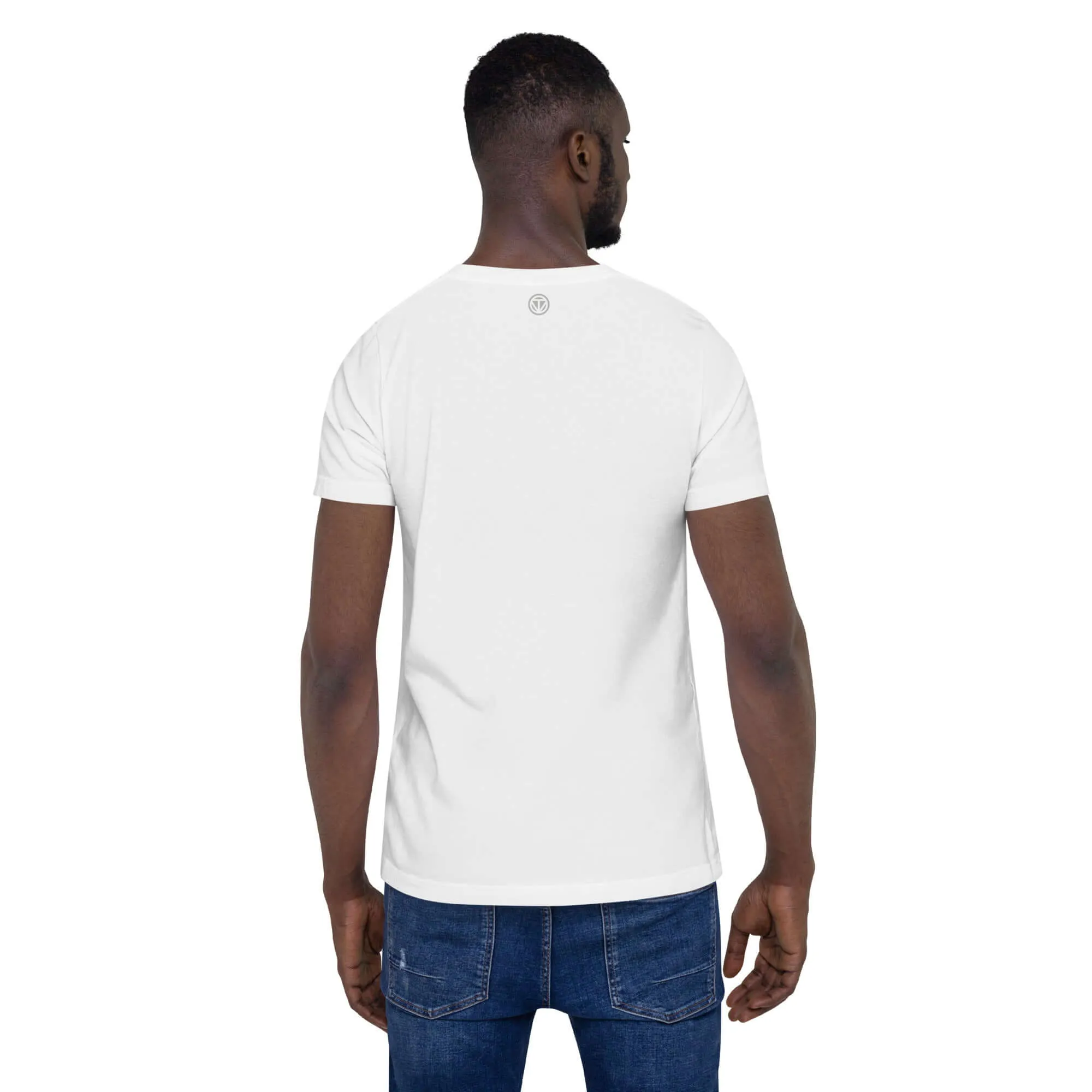 Herren Baumwoll T-Shirt RIDE (Weiß)