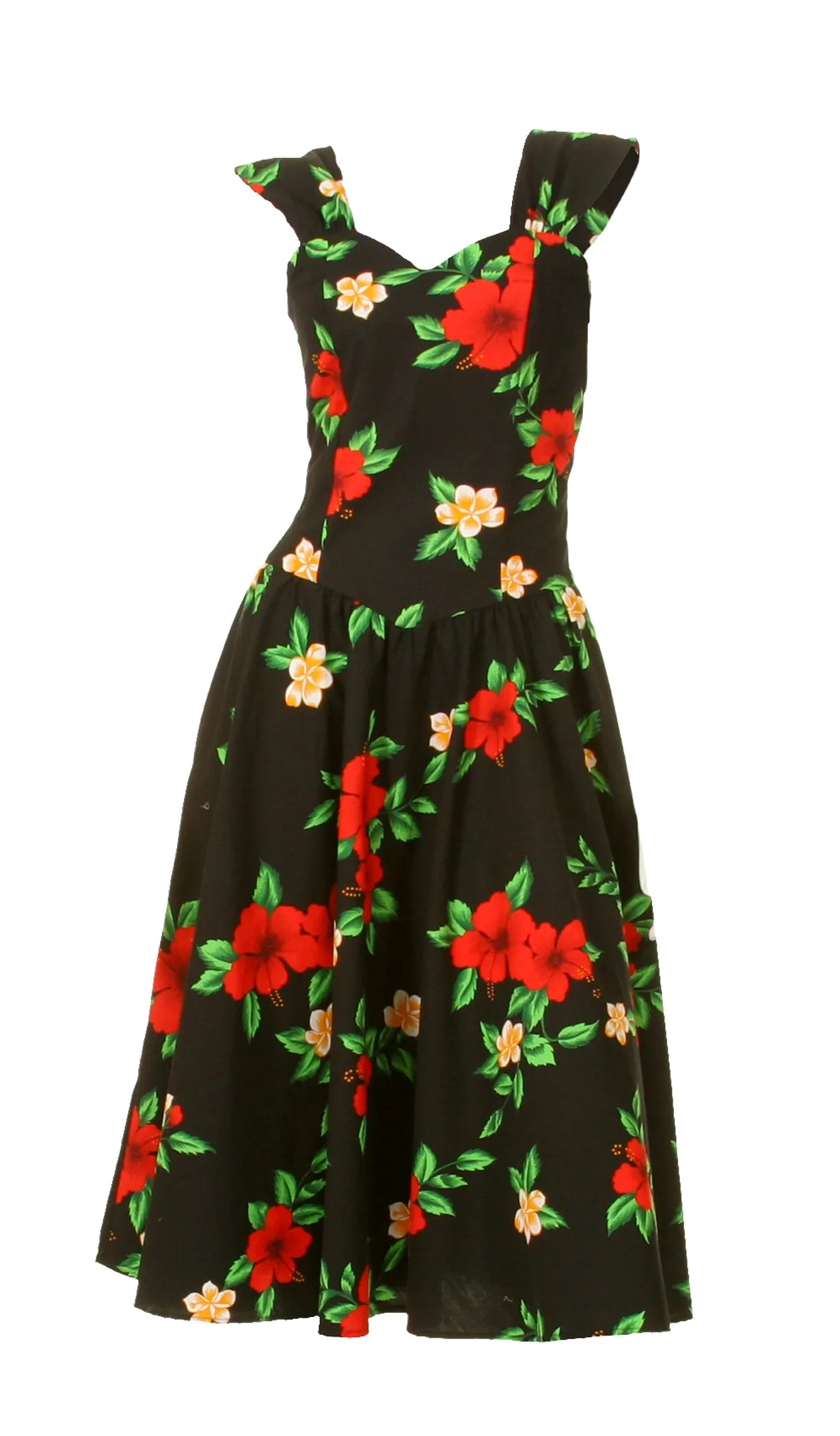 Hibiscus Plumeria Sundress